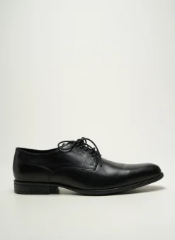 Derbies Geox Noir Talon Bas