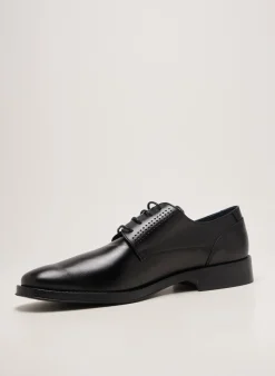 Derbies Himalaya Noir Talon Bas