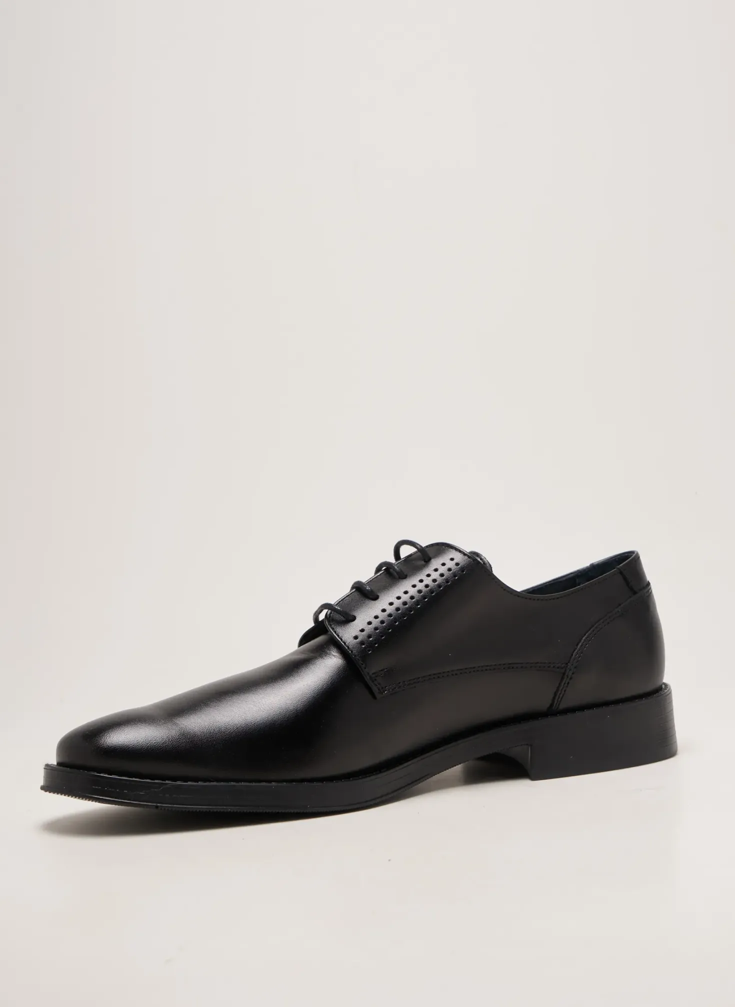 Derbies Himalaya Noir Talon Bas