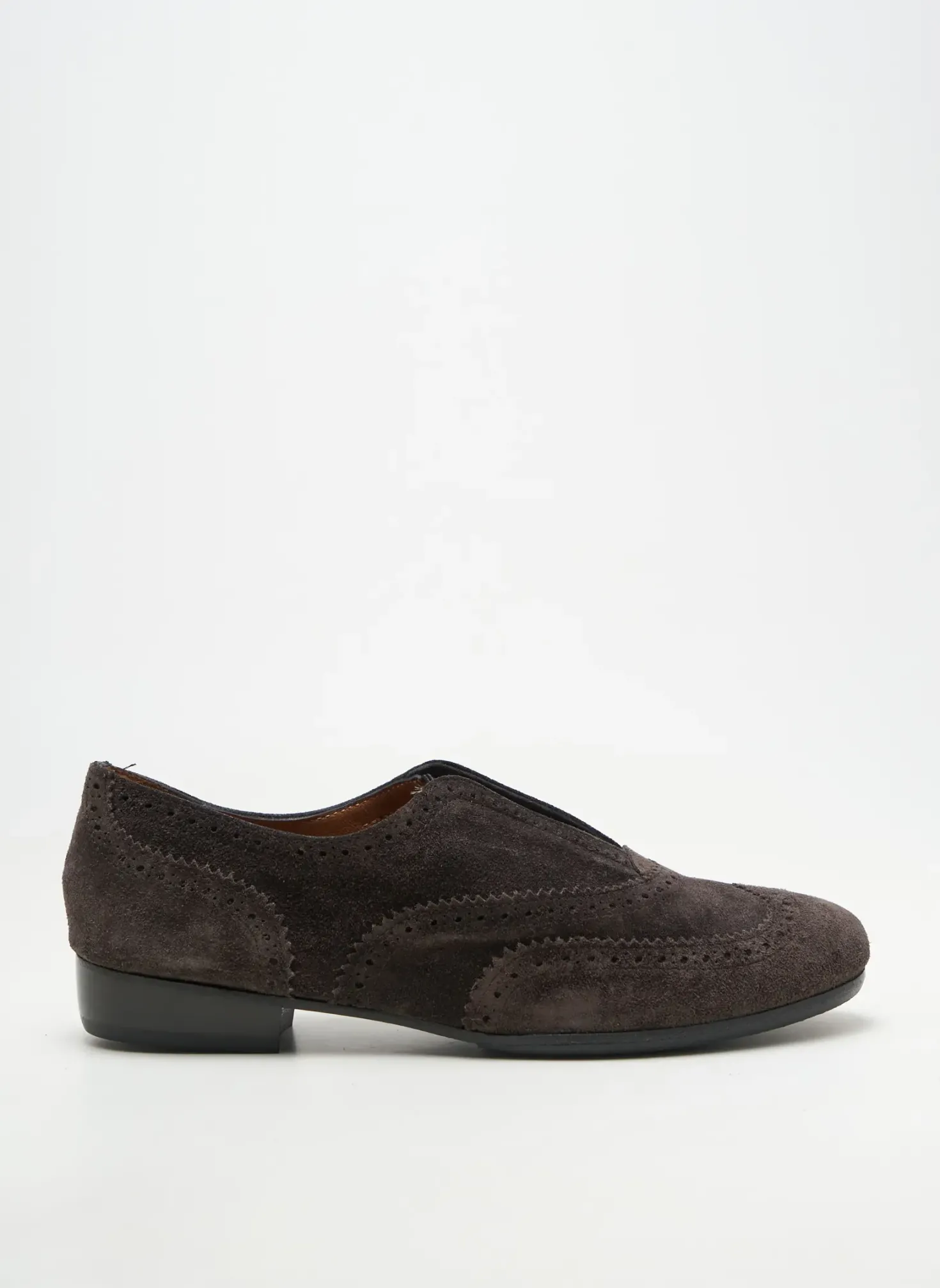Derbies Homers Marron Talon Plat Jusqu'à 3cm