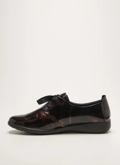 Derbies Inea Marron Talon Plat Jusqu'à 3cm