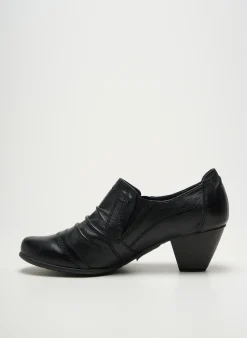 Derbies Jana Noir Talon De 4 À 6cm