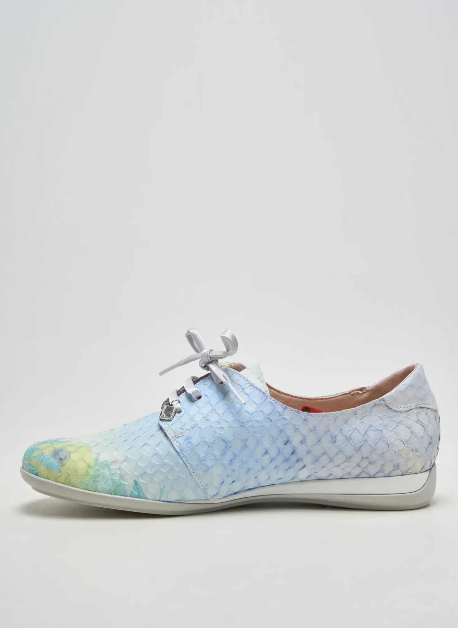 Derbies Jose Saenz Bleu Talon Plat Jusqu'à 3cm