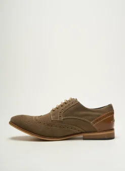 Derbies Kaporal Marron Talon Bas