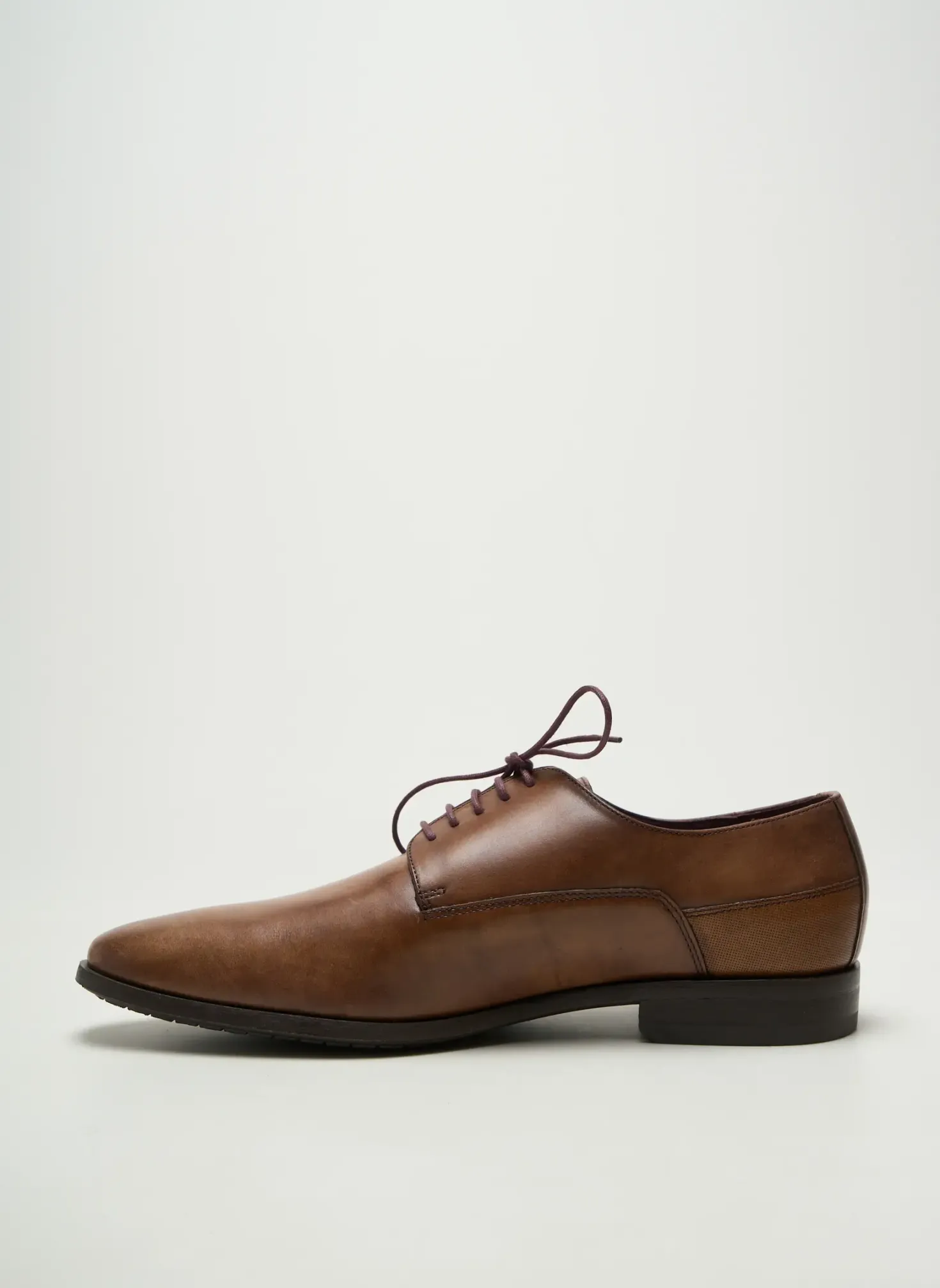 Derbies Le Formier Marron Talon Bas