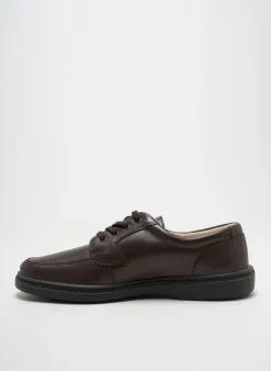 Derbies Light Marron Talon Bas