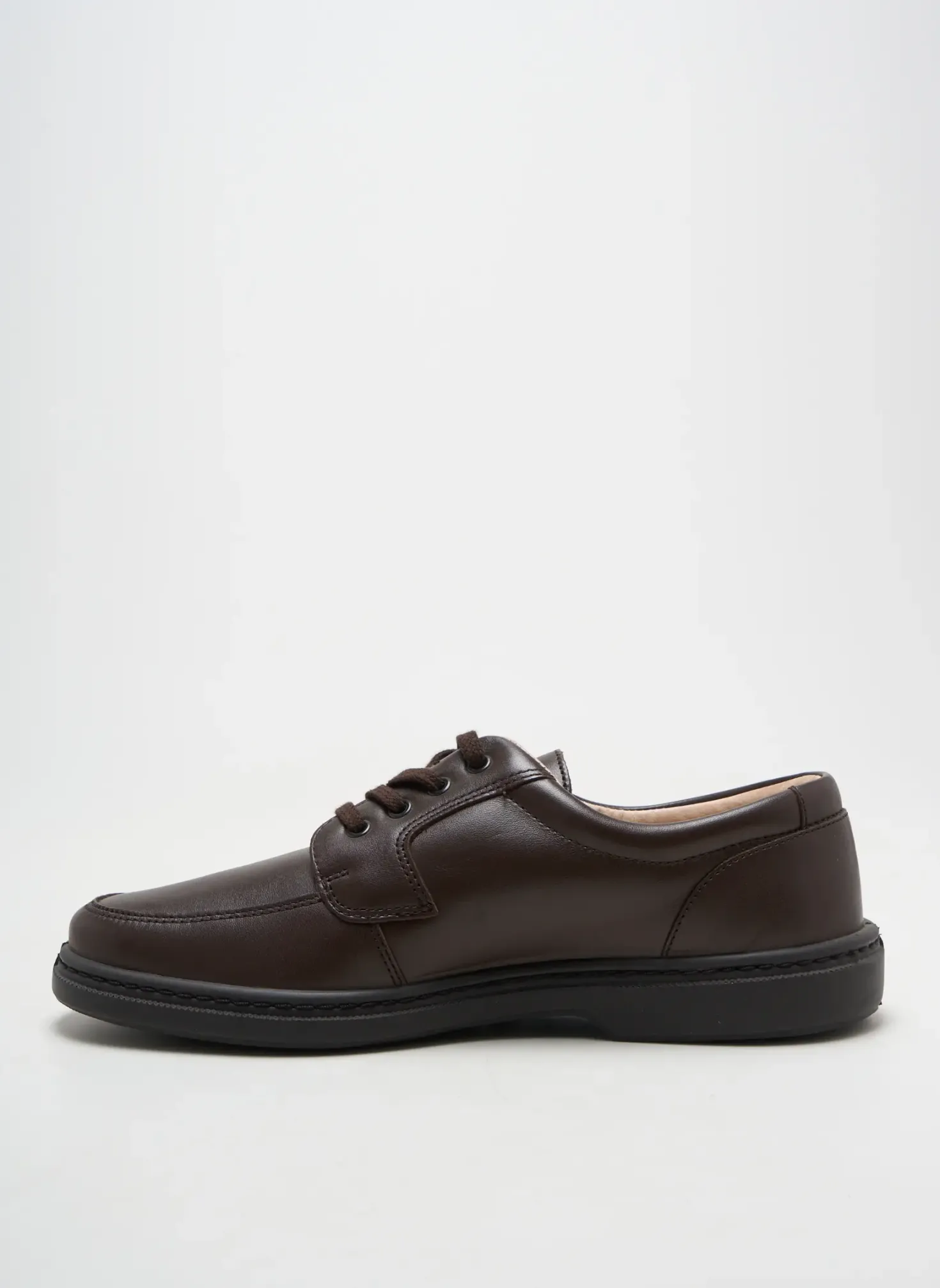 Derbies Light Marron Talon Bas