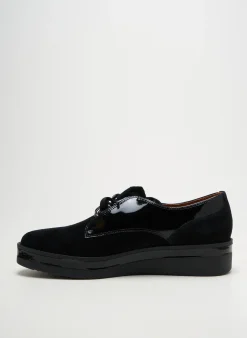 Derbies Mam'zelle Noir Talon De 4 À 6cm