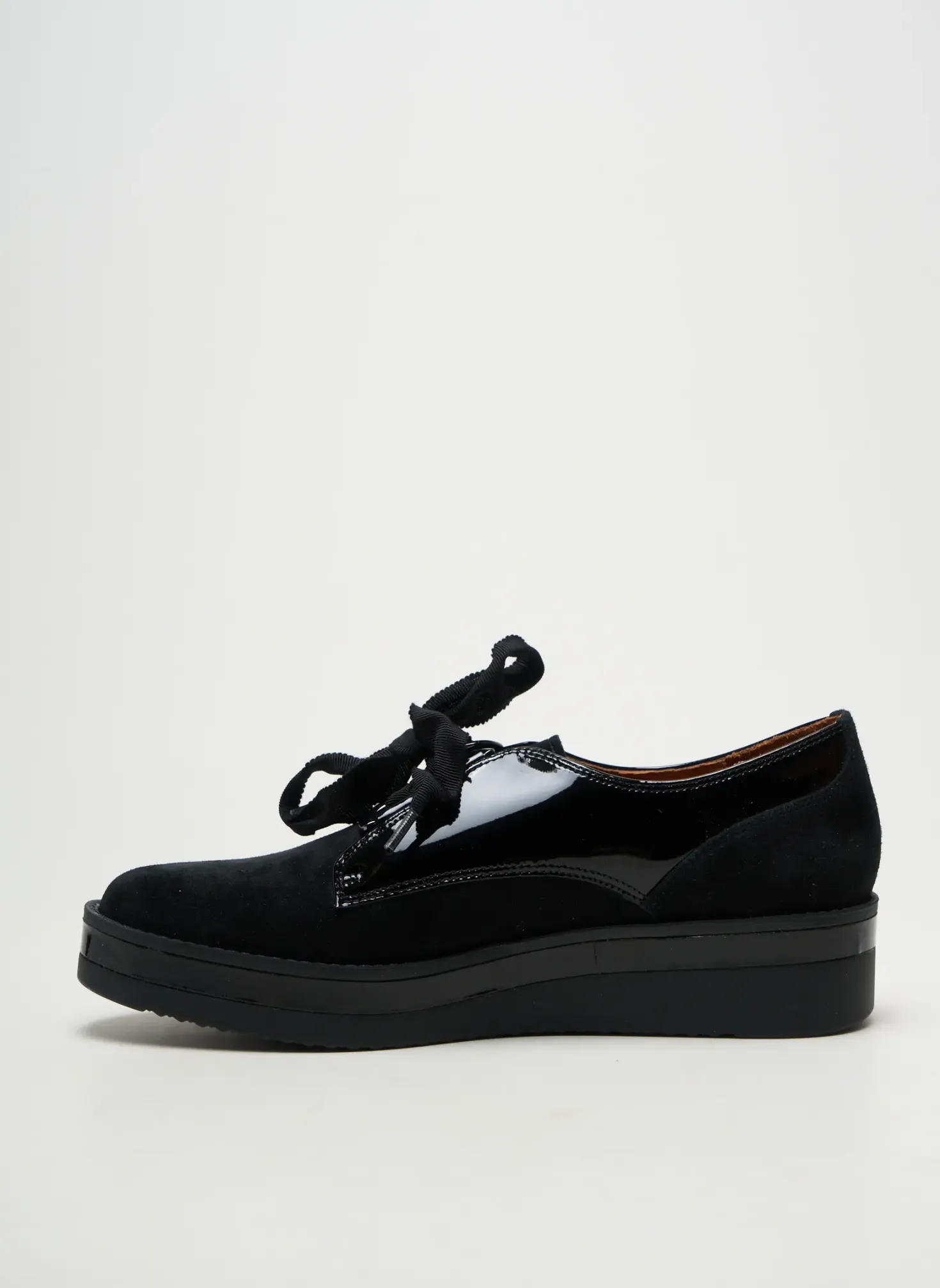 Derbies Mam'zelle Noir Talon Plat Jusqu'à 3cm