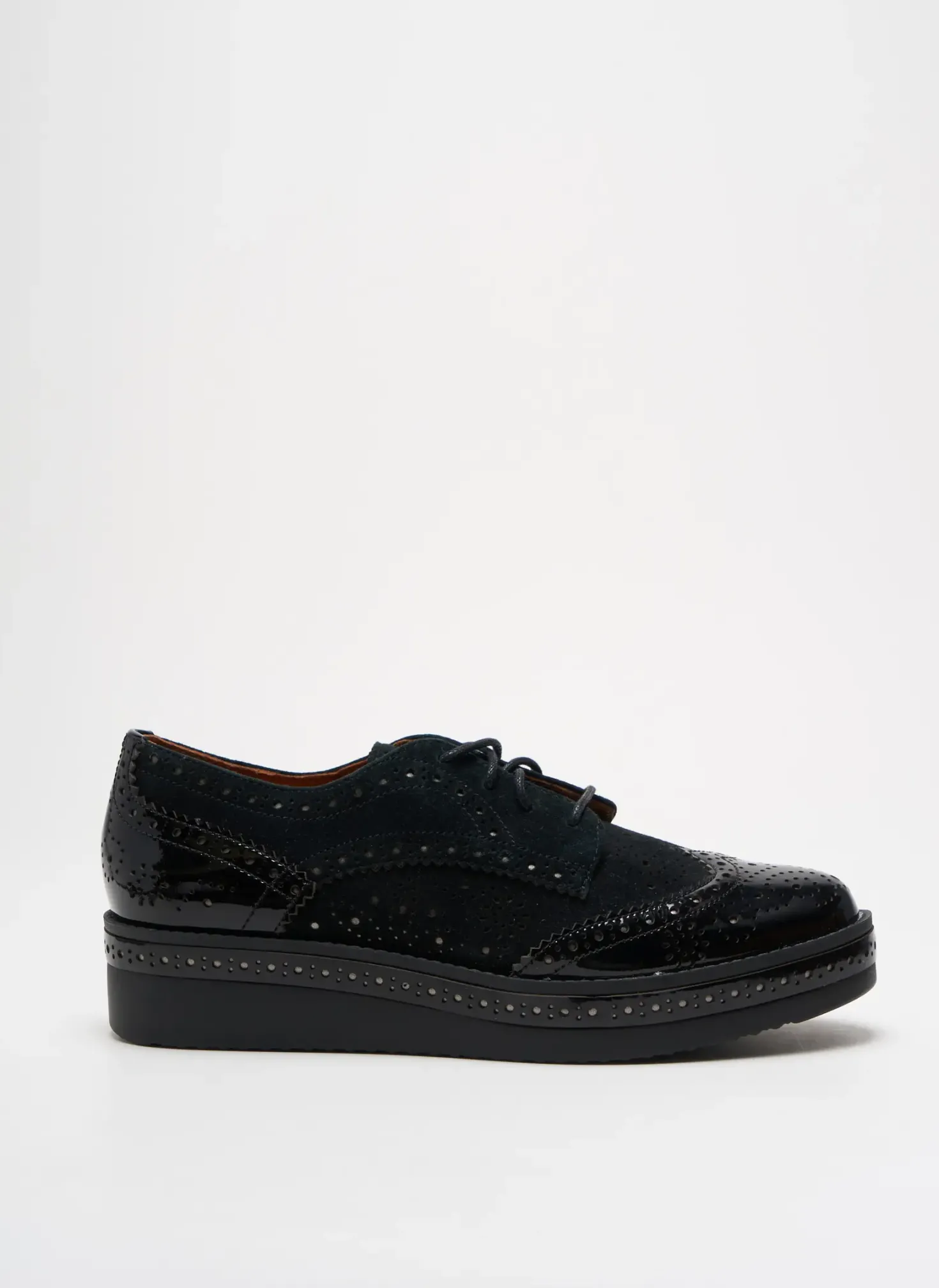 Derbies Mam'zelle Noir Talon Plat Jusqu'à 3cm