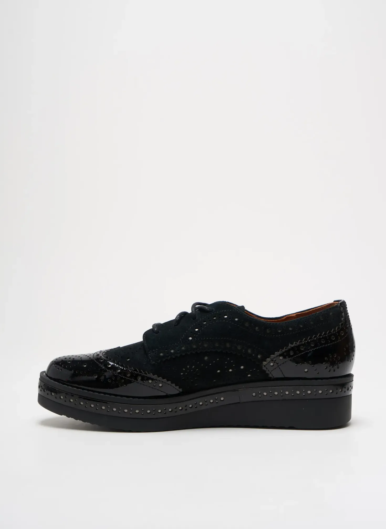 Derbies Mam'zelle Noir Talon Plat Jusqu'à 3cm
