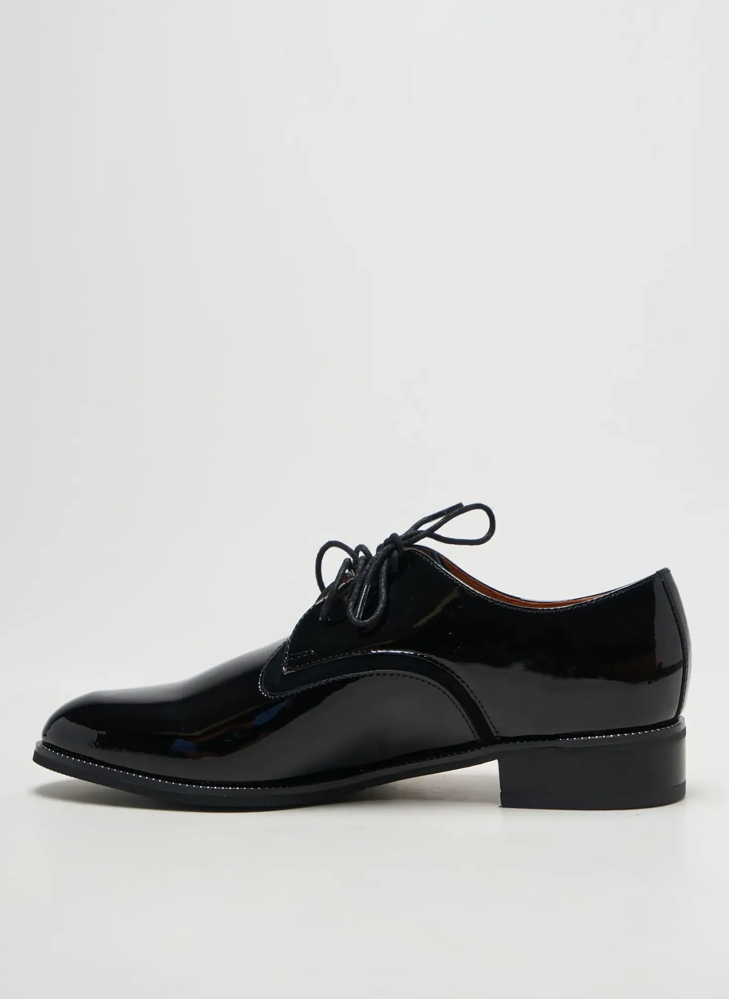 Derbies Mam'zelle Noir Talon Plat Jusqu'à 3cm