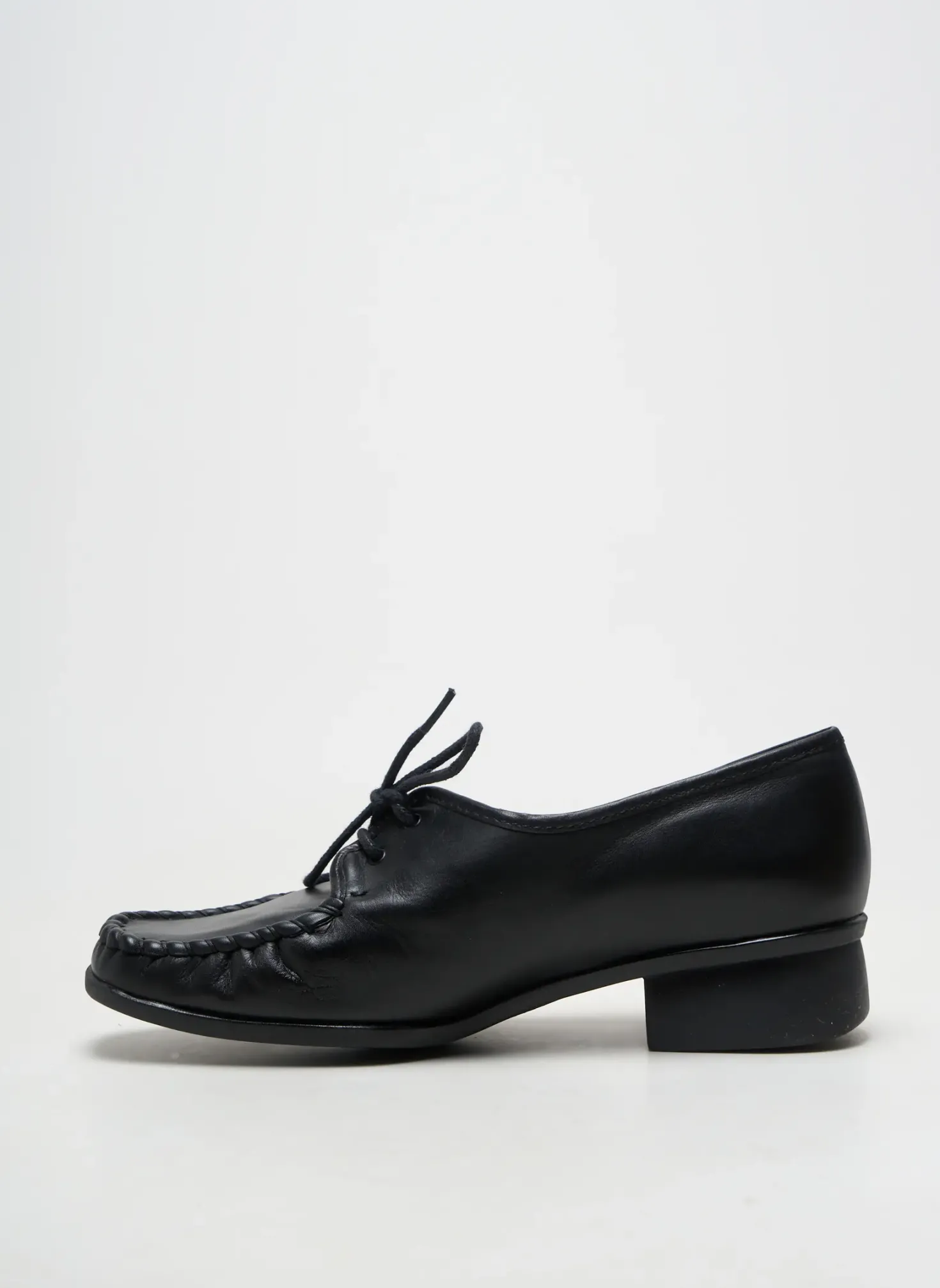 Derbies Marco Noir Talon Plat Jusqu'à 3cm