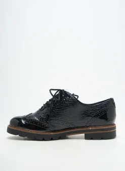 Derbies Marco Tozzi Noir Talon Plat Jusqu'à 3cm