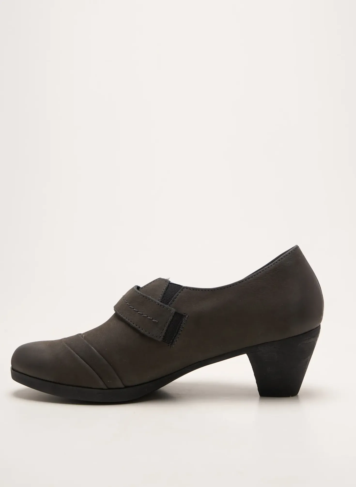 Derbies Mephisto Gris Talon De 4 À 6cm