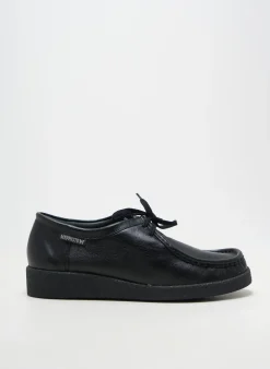 Derbies Mephisto Noir Talon Plat Jusqu'à 3cm