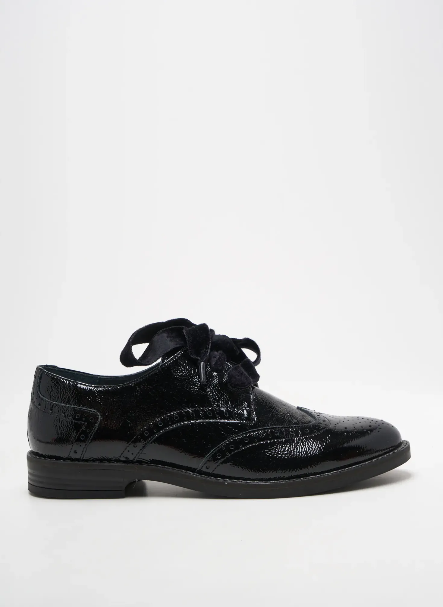 Derbies Myma Noir Talon Plat Jusqu'à 3cm