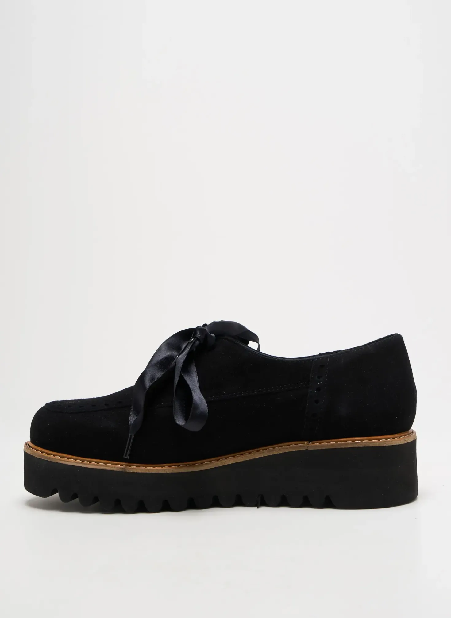 Derbies Myma Noir Talon Plat Jusqu'à 3cm