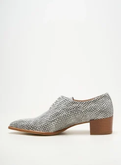 Derbies Pertini Blanc Talon De 4 À 6cm