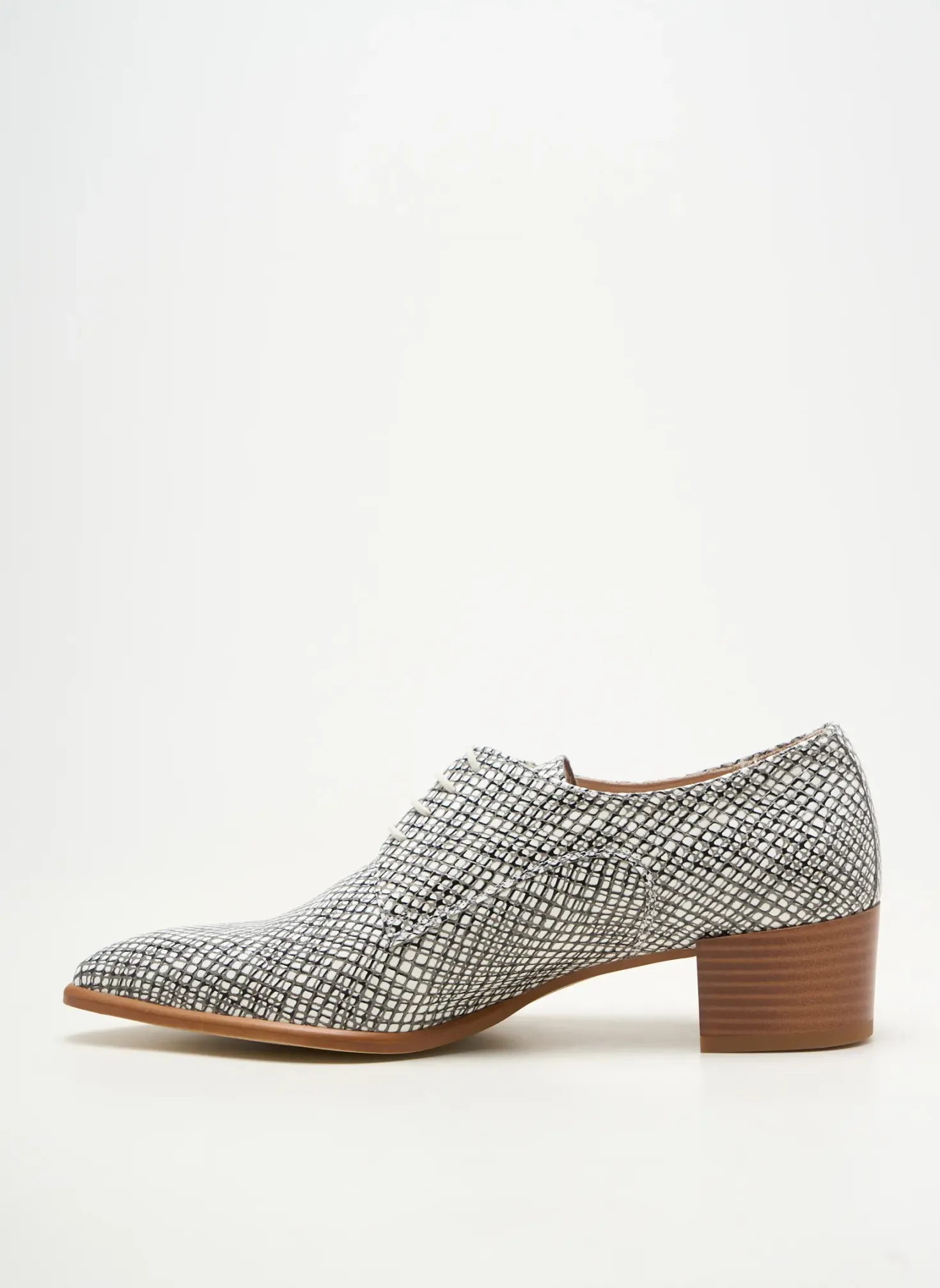 Derbies Pertini Blanc Talon De 4 À 6cm