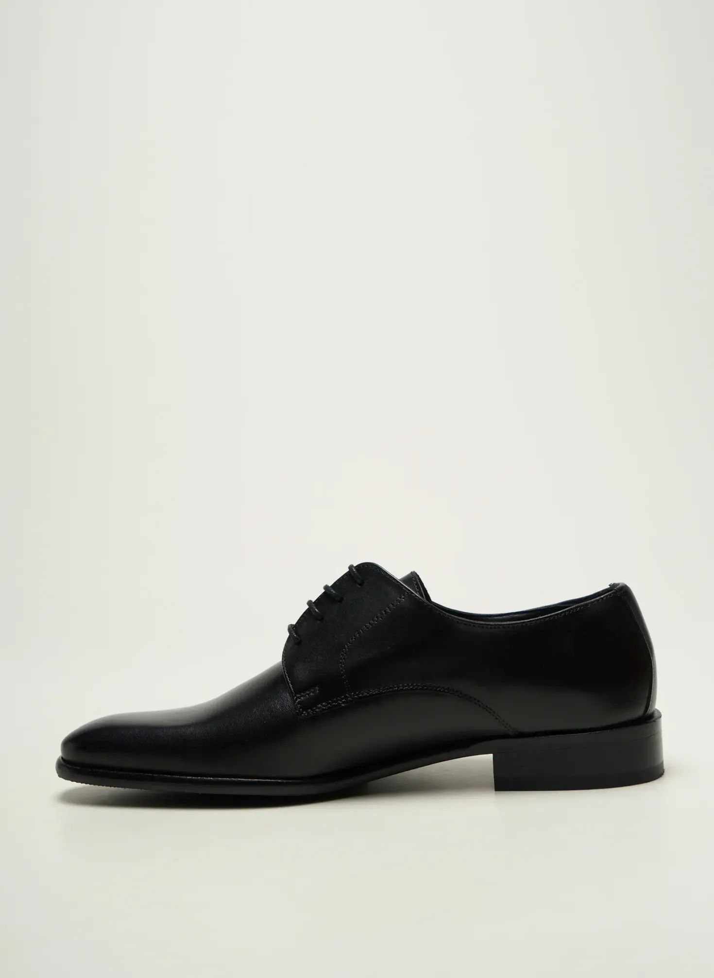 Derbies Pierre Cardin Noir Talon Bas