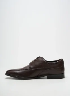 Derbies Pratik Marron Talon Bas