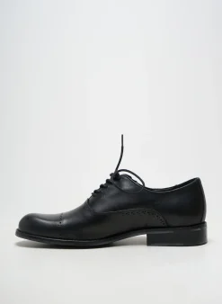 Derbies Pratik Noir Talon Bas