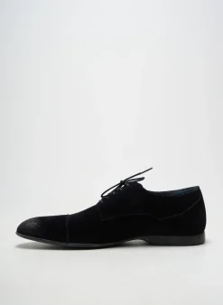 Derbies Pratik Noir Talon Bas