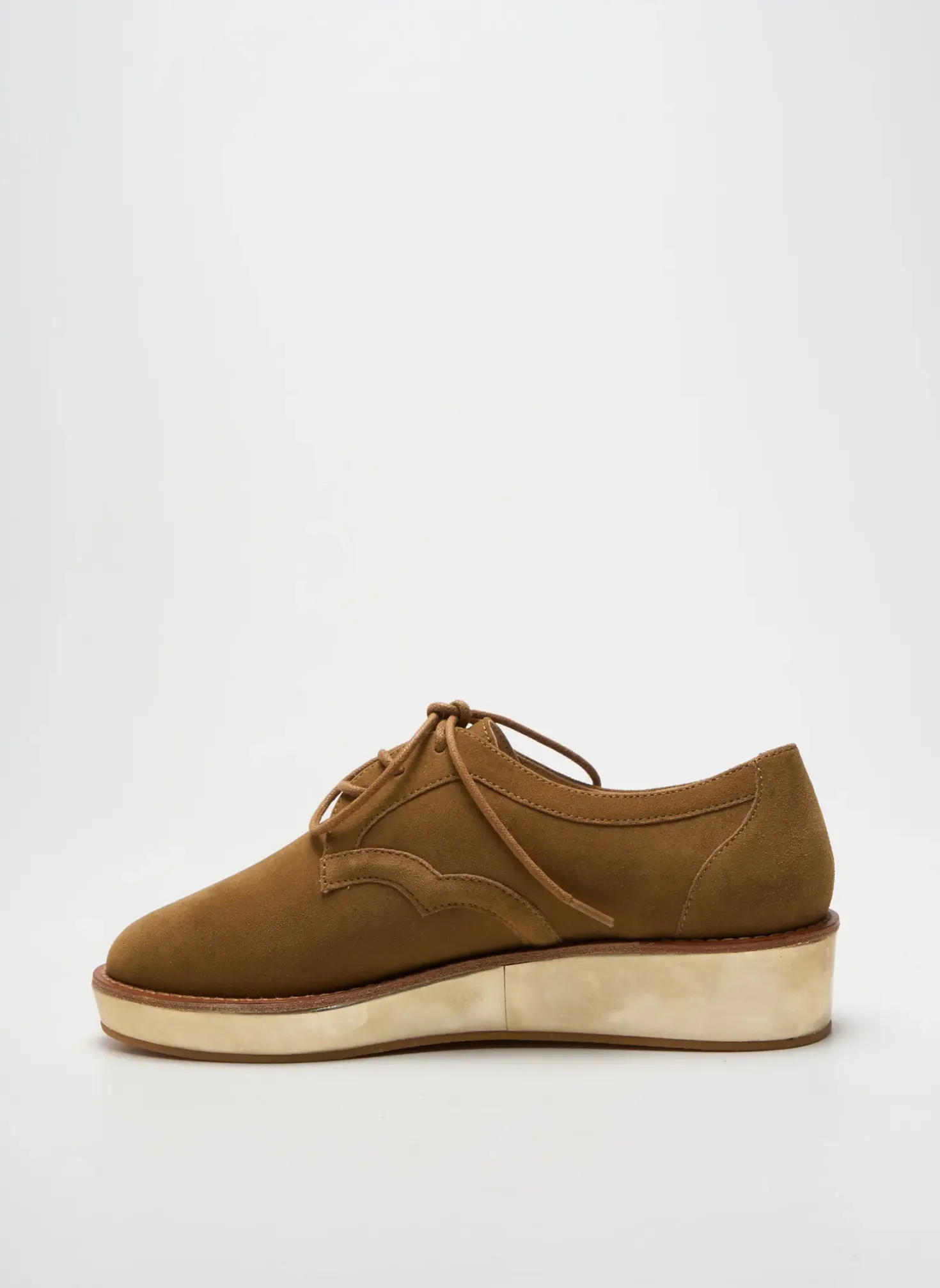 Derbies Schmoove Marron Talon Plat Jusqu'à 3cm