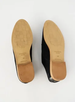 Derbies Schmoove Noir Talon Plat Jusqu'à 3cm