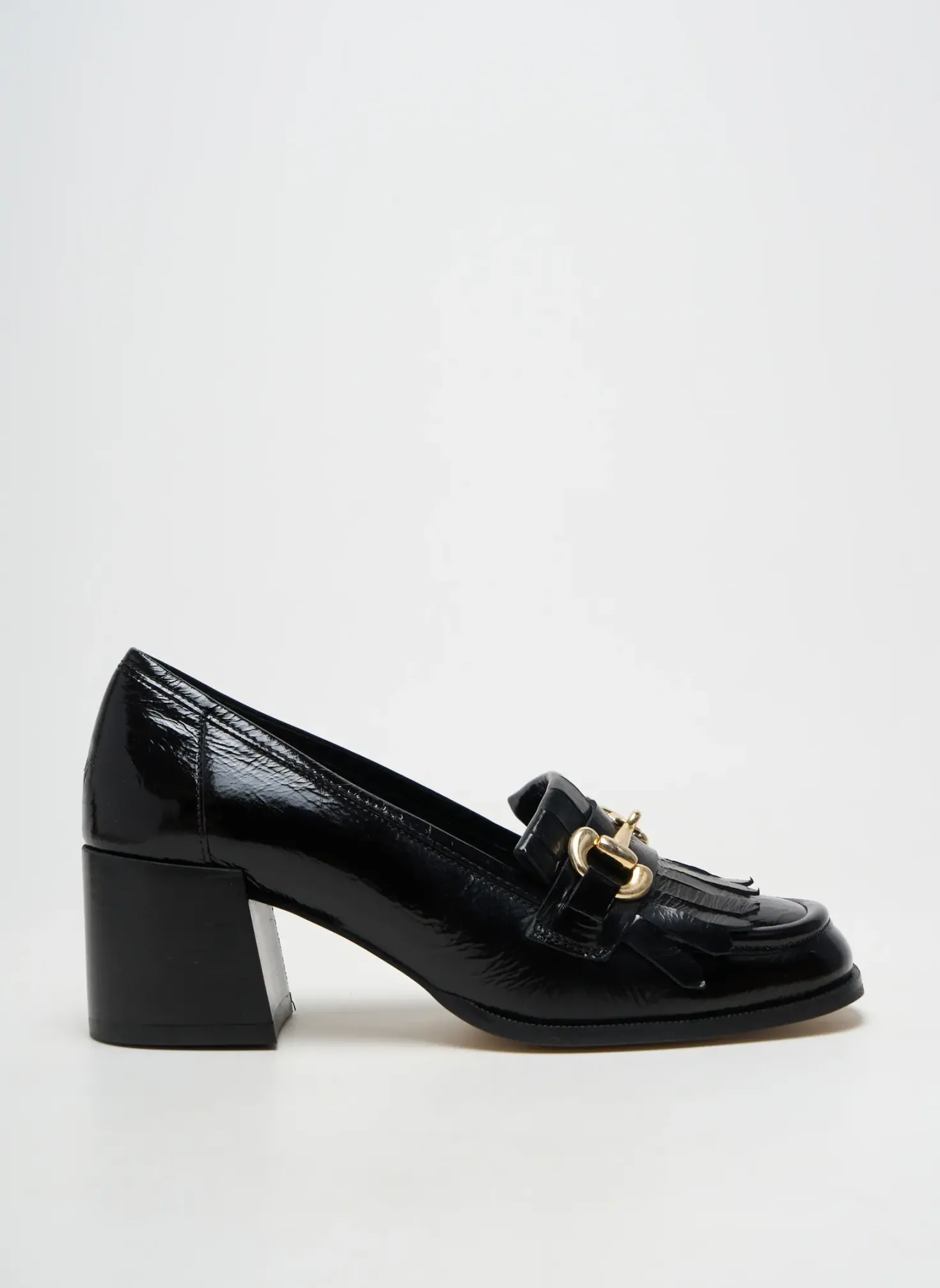 Derbies Sofia Costa Noir Talon De 4 À 6cm