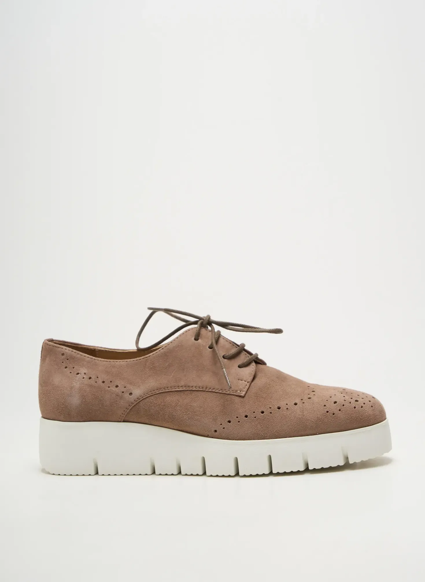 Derbies Unisa Marron Talon De 4 À 6cm