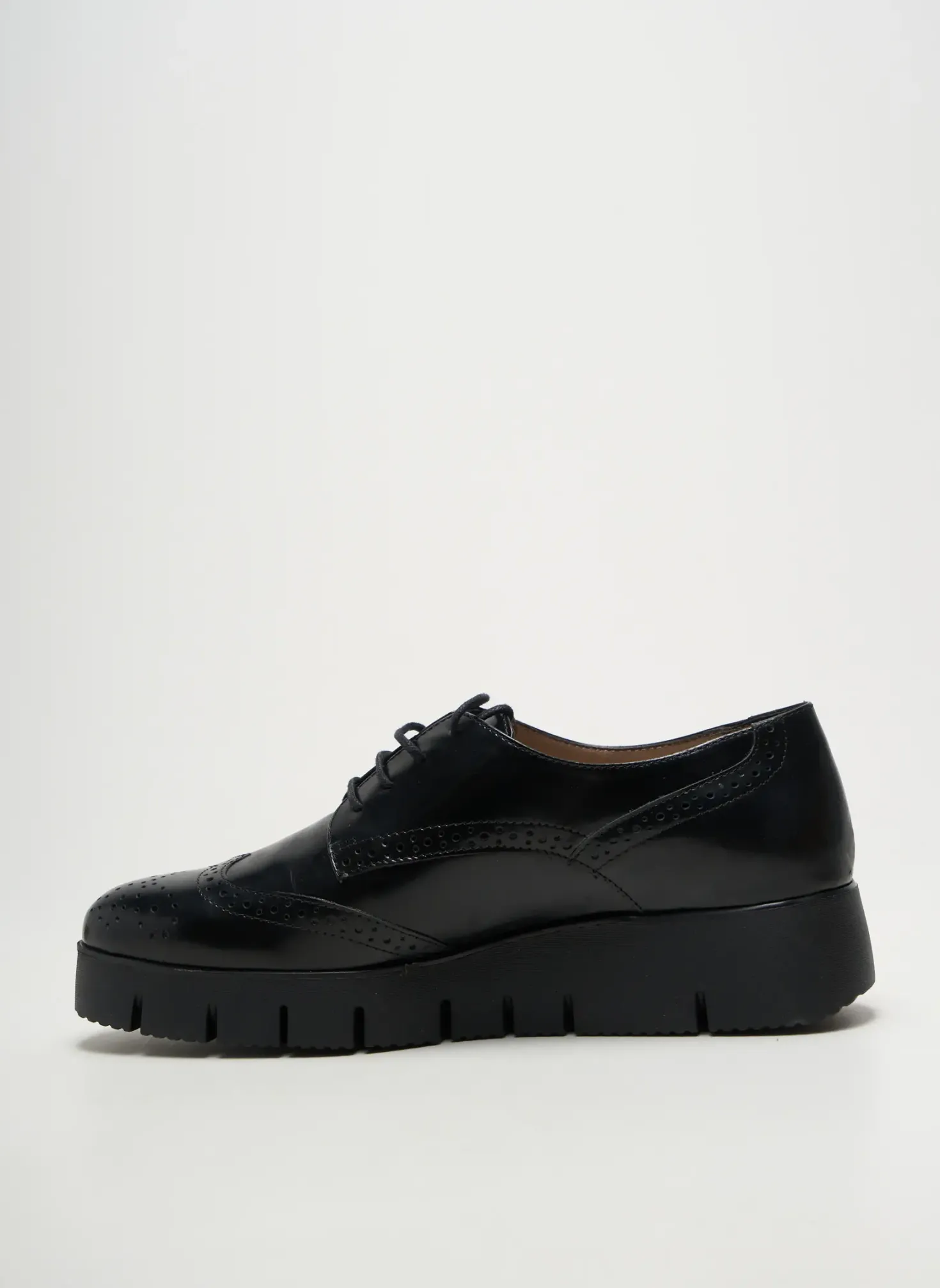 Derbies Unisa Noir Talon De 4 À 6cm
