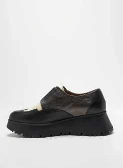 Derbies Wonders Noir Talon De 4 À 6cm