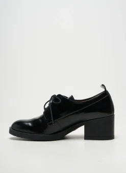 Derbies Wonders Noir Talon De 4 À 6cm