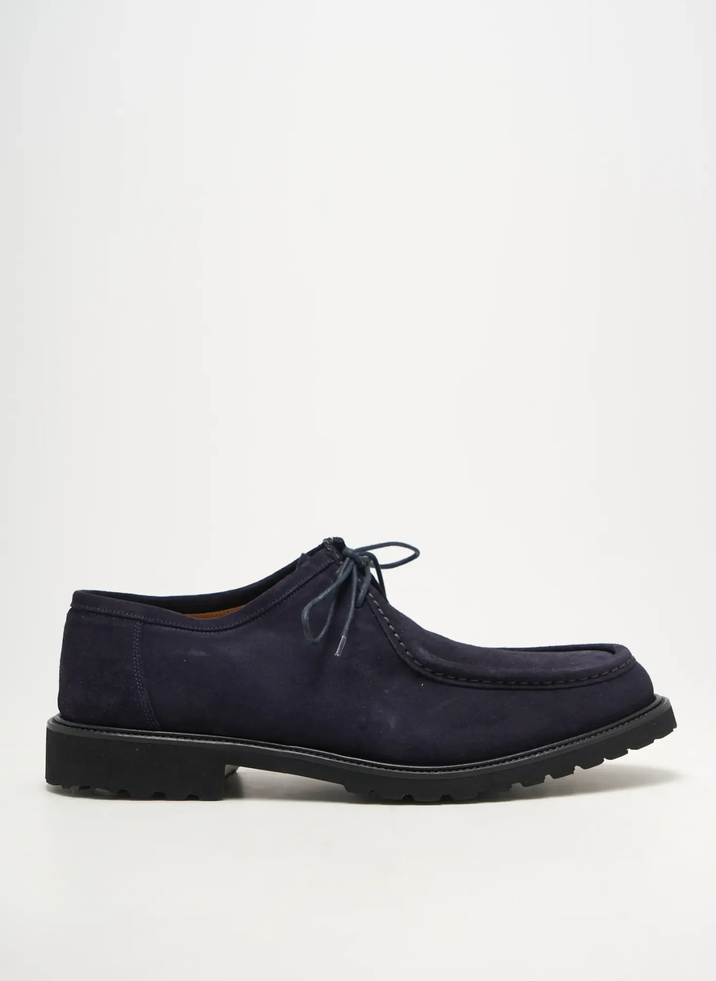 Derbies Yves Saint Clair Bleu Talon Bas