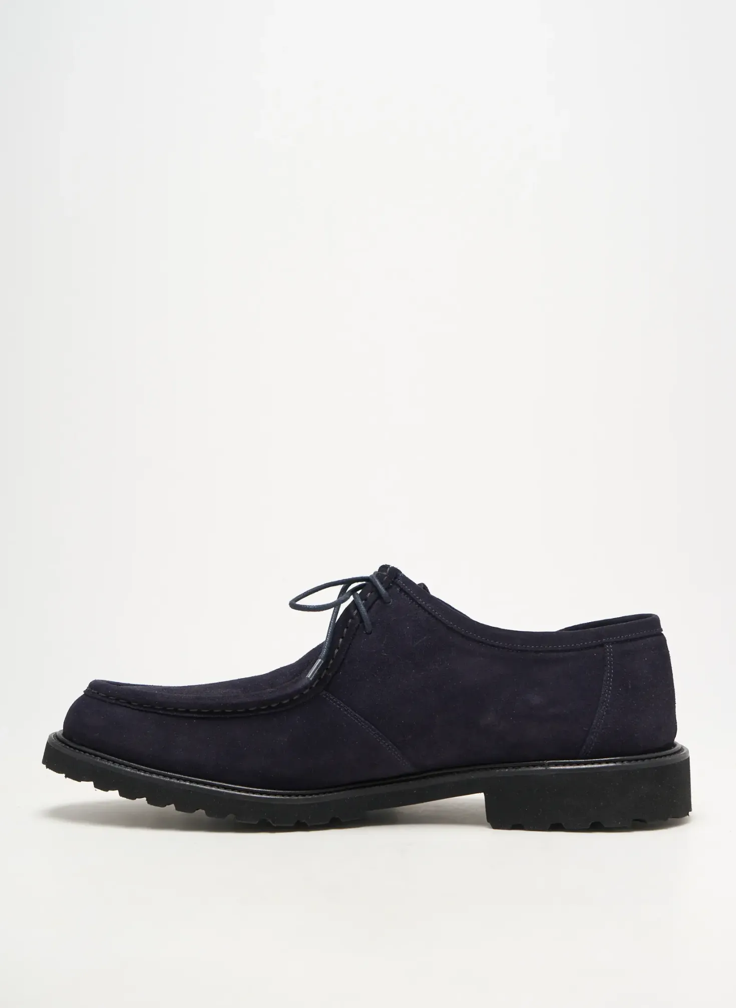 Derbies Yves Saint Clair Bleu Talon Bas