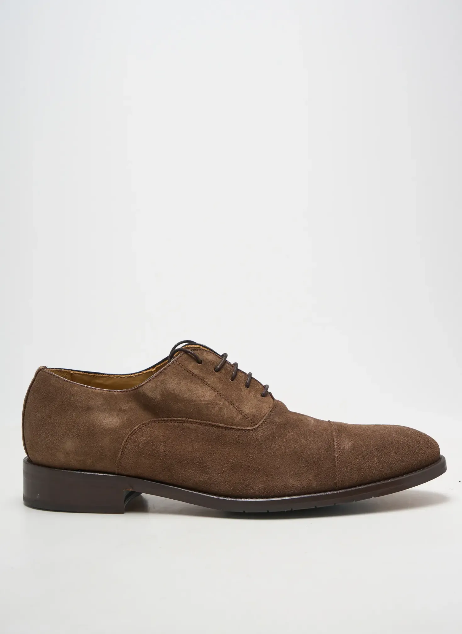 Derbies Yves Saint Clair Marron Talon Bas