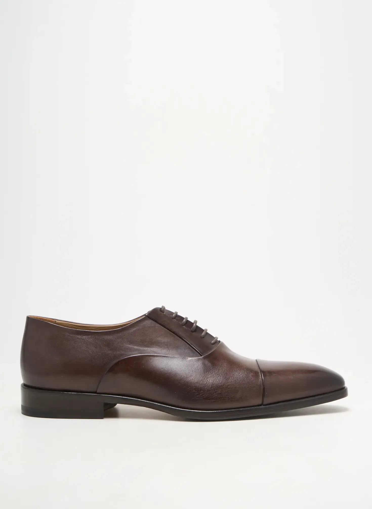 Derbies Yves Saint Clair Marron Talon Bas