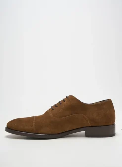 Derbies Yves Saint Clair Marron Talon Bas