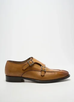 Derbies Yves Saint Clair Marron Talon Bas