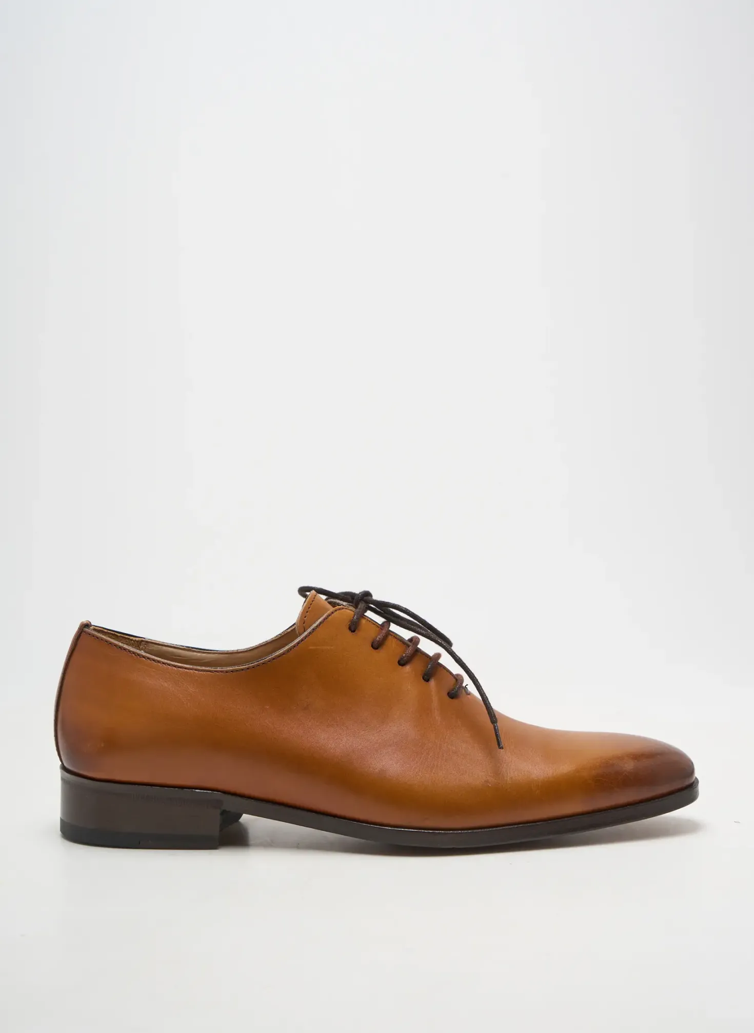 Derbies Yves Saint Clair Marron Talon Bas