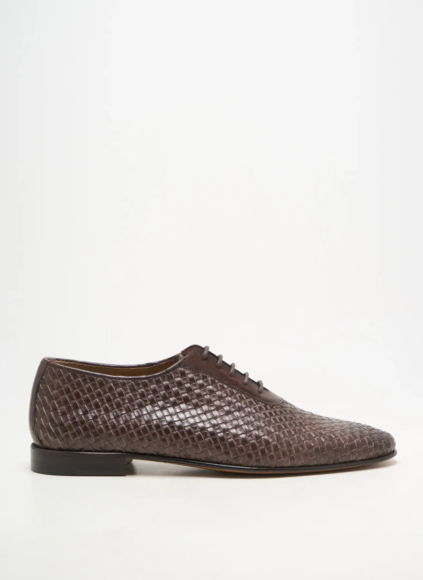 Derbies Yves Saint Clair Marron Talon Bas