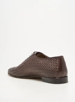 Derbies Yves Saint Clair Marron Talon Bas