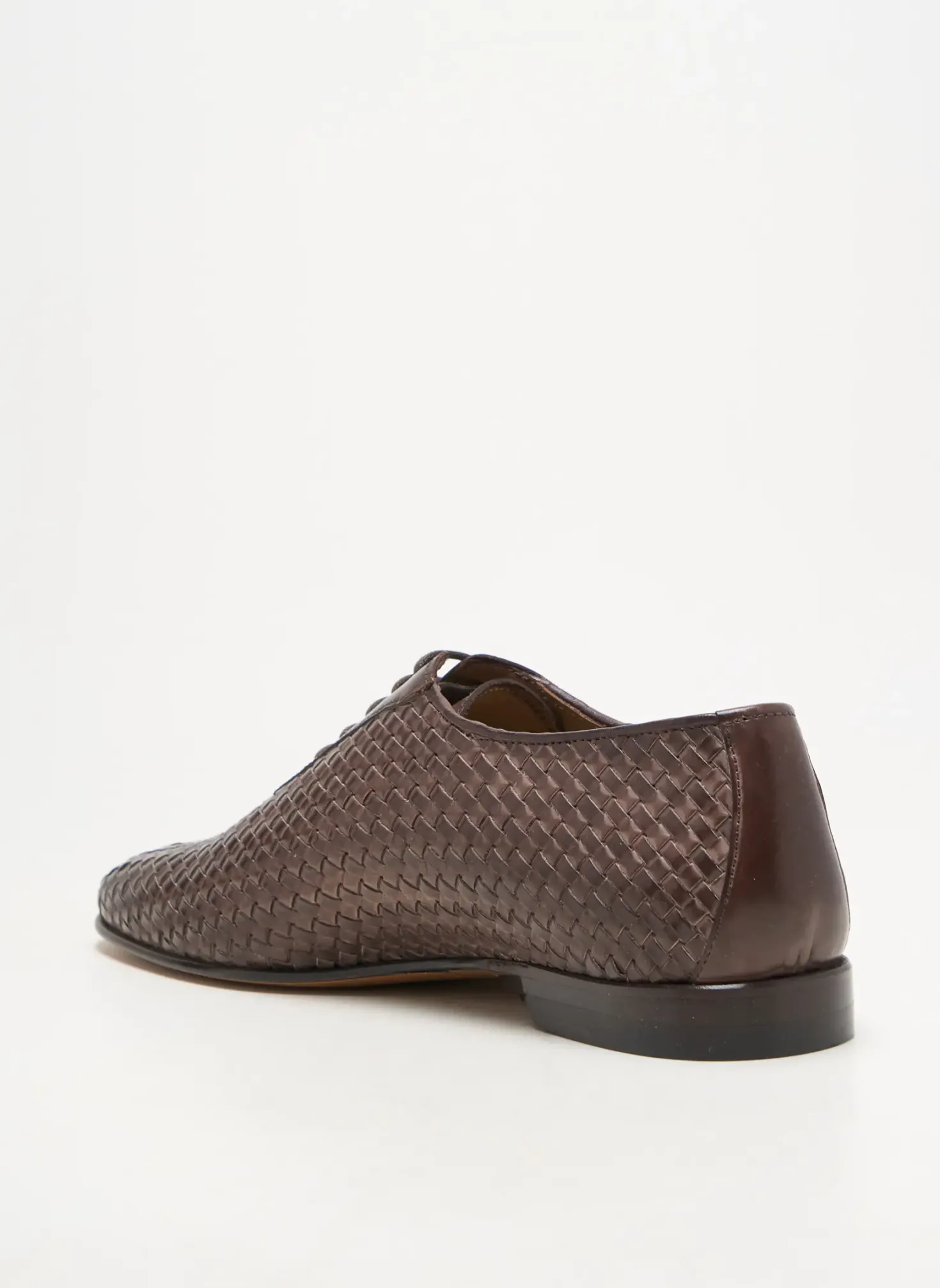 Derbies Yves Saint Clair Marron Talon Bas