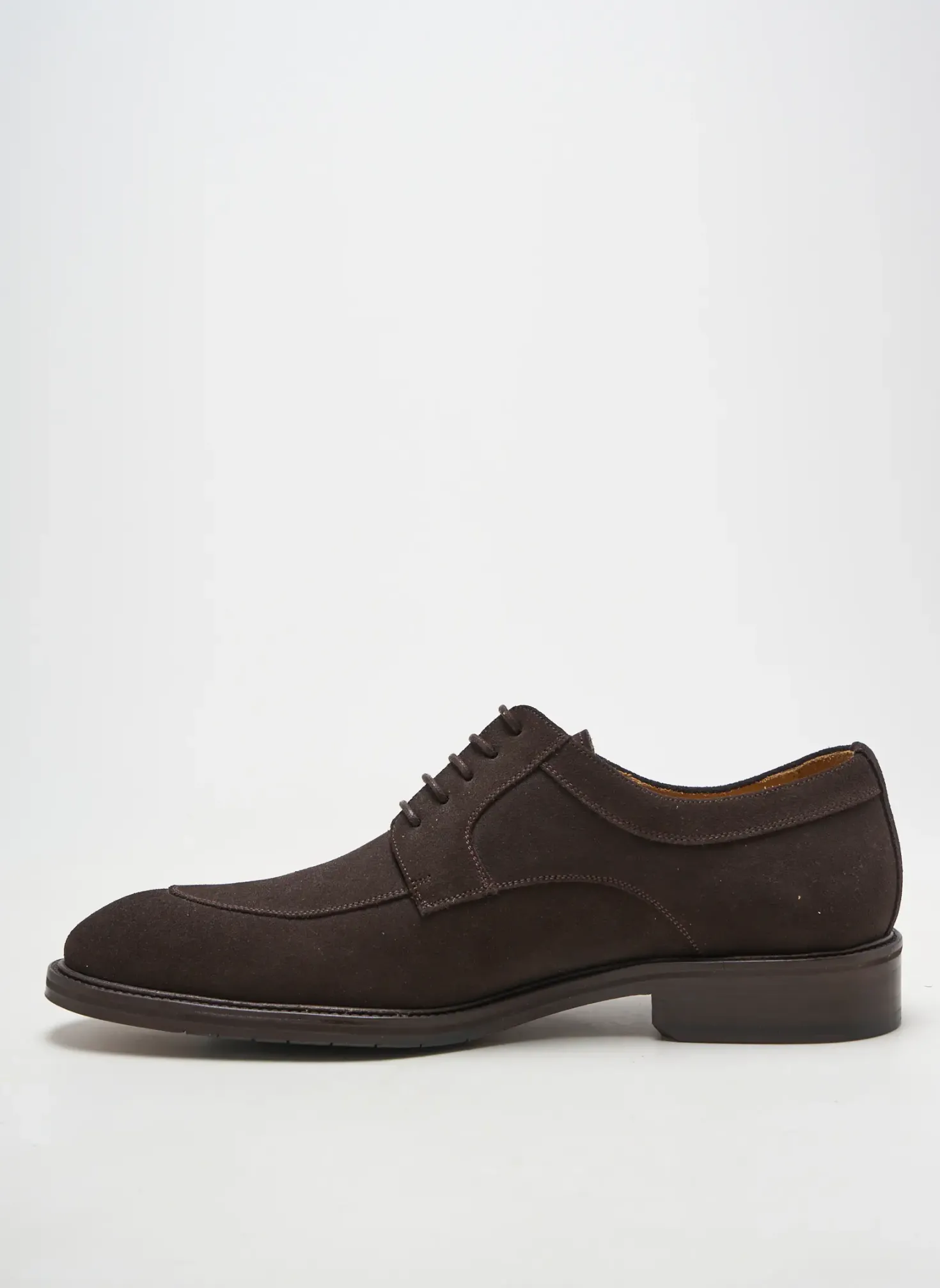 Derbies Yves Saint Clair Marron Talon Bas