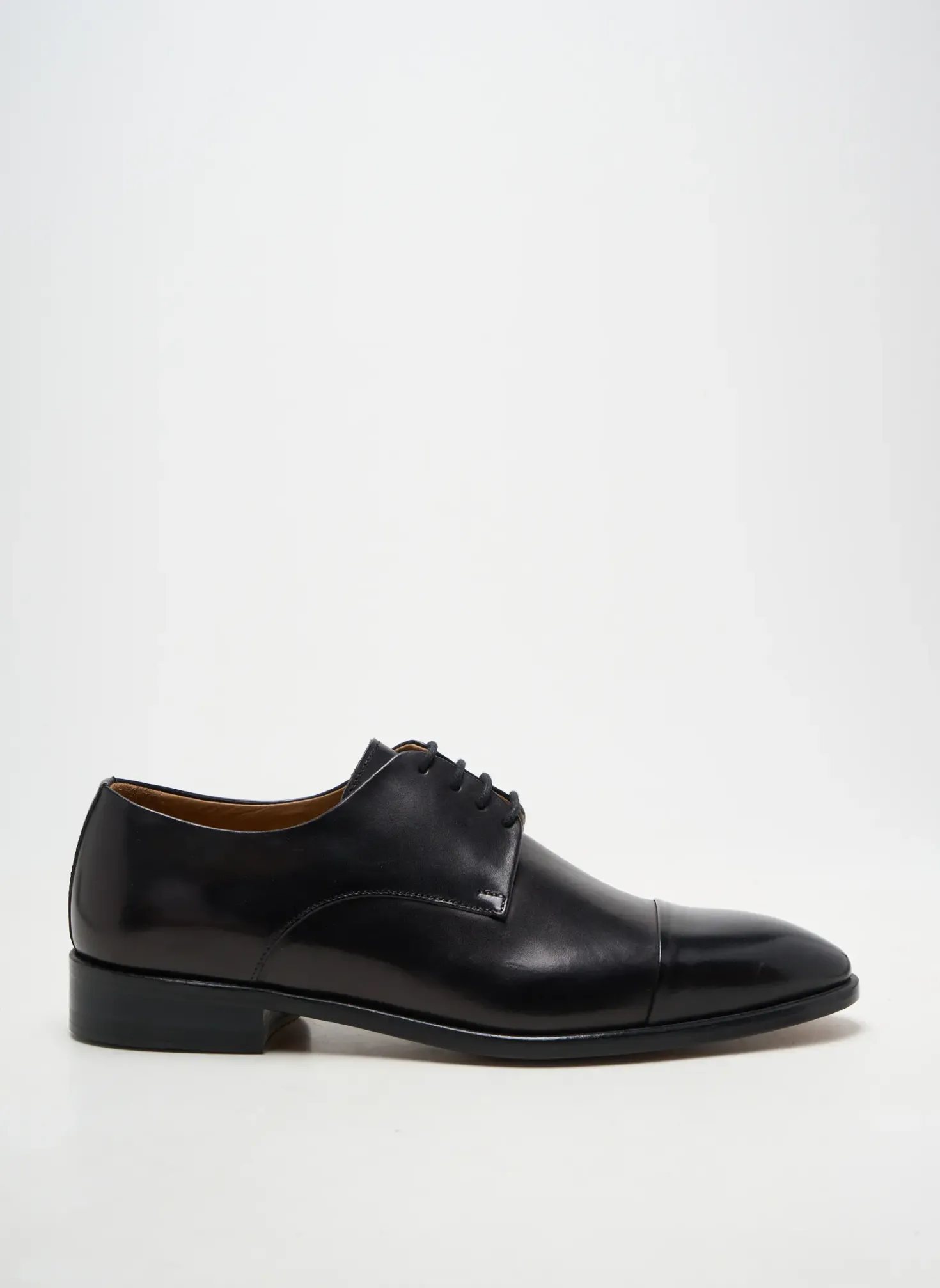 Derbies Yves Saint Clair Noir Talon Bas