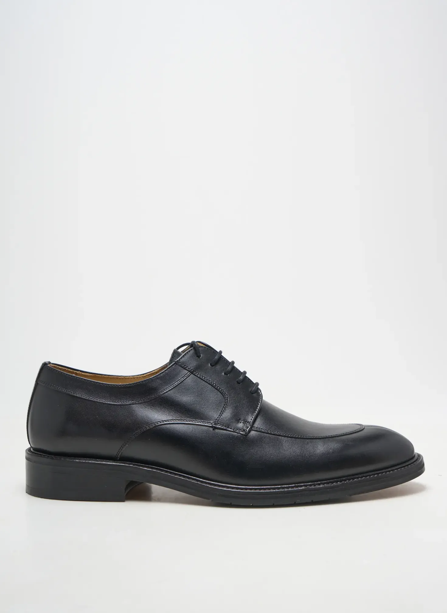 Derbies Yves Saint Clair Noir Talon Bas