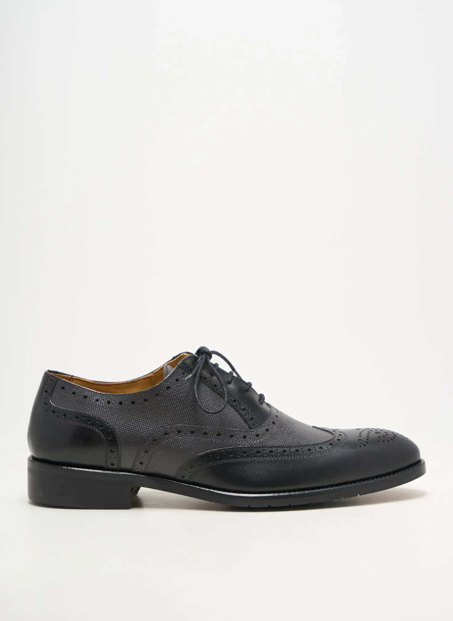 Derbies Yves Saint Clair Noir Talon Bas