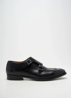 Derbies Yves Saint Clair Noir Talon Bas